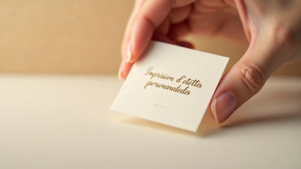 Impression d'étiquettes personnalisées : conseils pour utiliser des matériaux haut de gamme