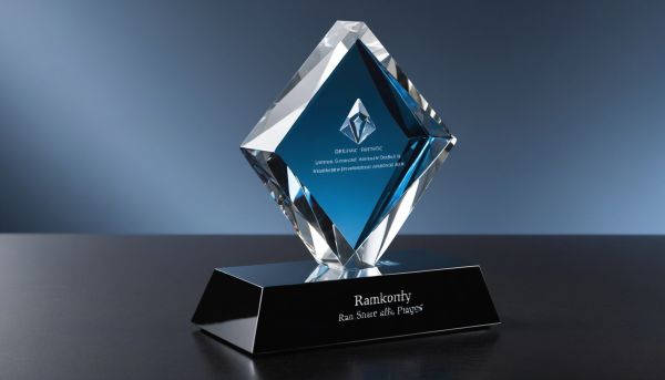 Pourquoi choisir un trophée en verre personnalisé pour valoriser l’image de votre entreprise ?